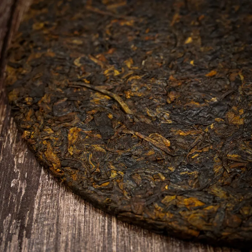 Шу Пуэр "Bulang Zhang" 100 грамм 2020 год, Фото Шу Пуэр "Bulang Zhang" 100 грамм 2020 год, Картинка