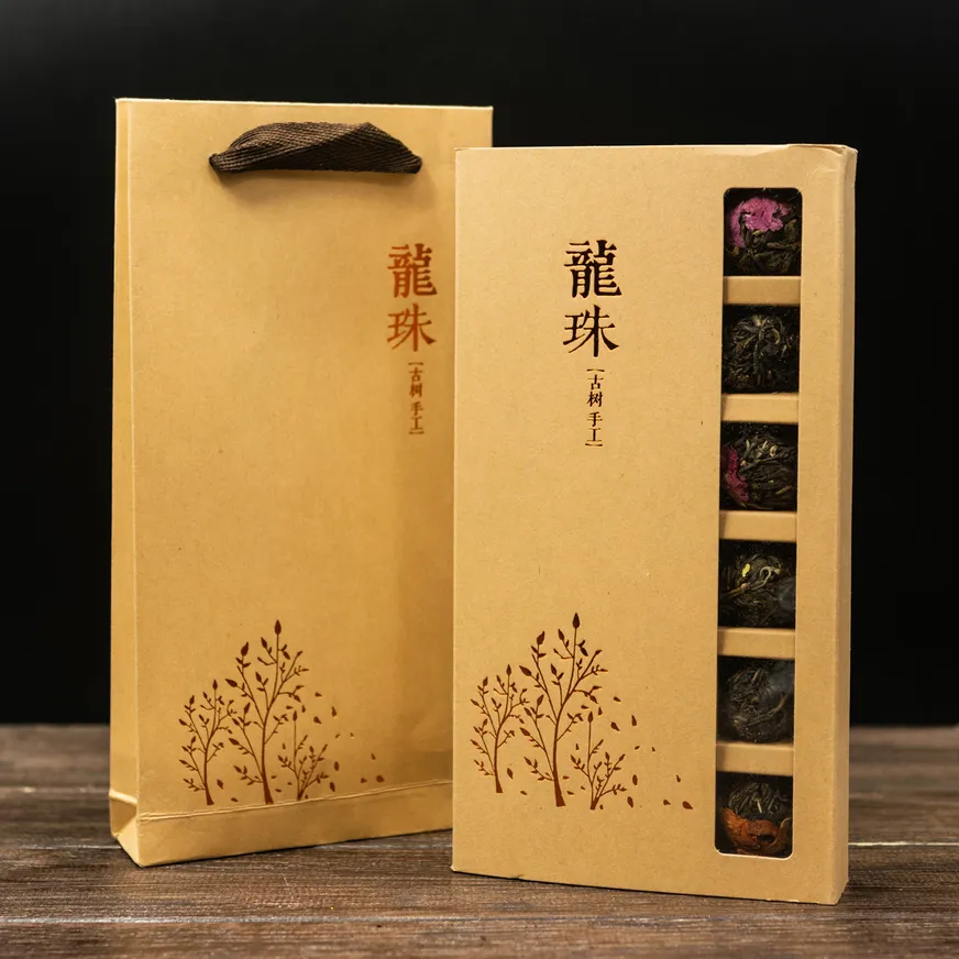 Подарунковий набір в'язаного чаю "Асорті", 18 порцій, Фото Подарунковий набір в'язаного чаю "Асорті", 18 порцій, Картинка