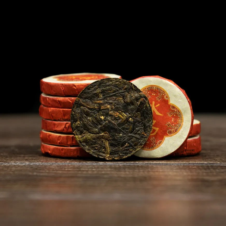 Шен Пуер "Монета Удачі" 10 штук по 7 грам, Фото Шен Пуер "Монета Удачі" 10 штук по 7 грам, Картинка