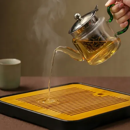 Промийте чайне листя